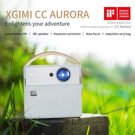 XGIMI CC Aurora 720p LED Home Projector, 1280x720, 350 Lumens