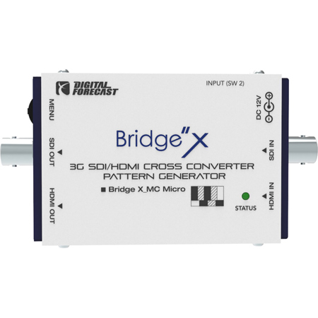 Digital Forecast Bridge X_MC Micro 3G-SDI/HDMI Cross Scaler Converter with Test Pattern Generator