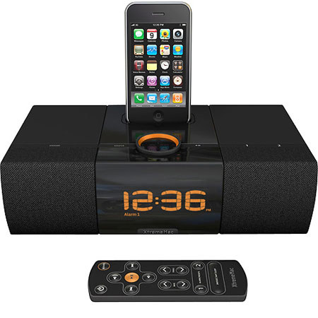 XtremeMac Luna SST Dual Alarm Clock with Detachable Speaker