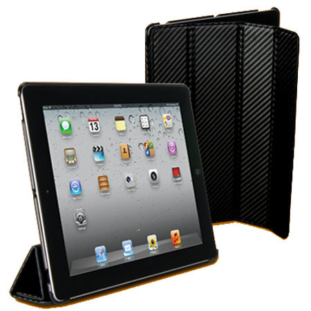 XtremeMac Carbon Fiber Micro Folio for iPad 3 & iPad 4, Black