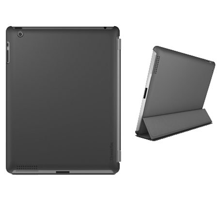 XtremeMac Microshield Soft Case for iPad 3 & iPad 4, Dark Gray