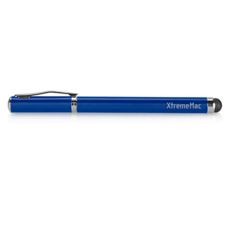 XtremeMac 2n1 Stylus Pen for Touch Screen Devices, Blue