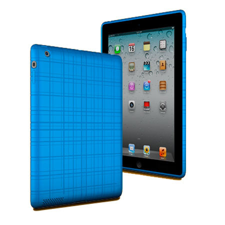XtremeMac Tuffwrap Case for iPad 3 & iPad 4, Peacock Blue