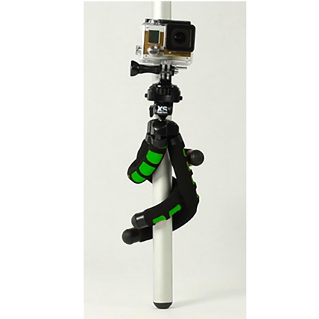 XSories Big Bendy Flexible Tripod with Ball Head, Black and Green