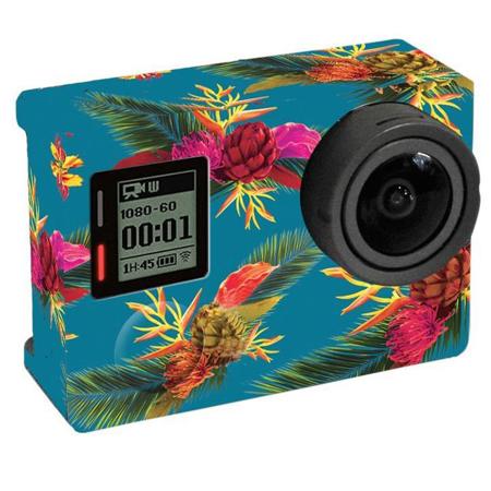 XSories XSkin HD4 Reusable Decal Sticker for GoPro HERO4 Cameras,Tropical Floral
