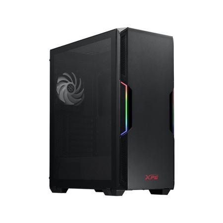 XPG STARKER ARGB Tempered Glass ATX Mid-Tower Gaming Computer Case, Black