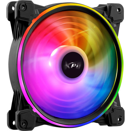 XPG HURRICANE 140 140mm ARGB PWM Case Fan, Black