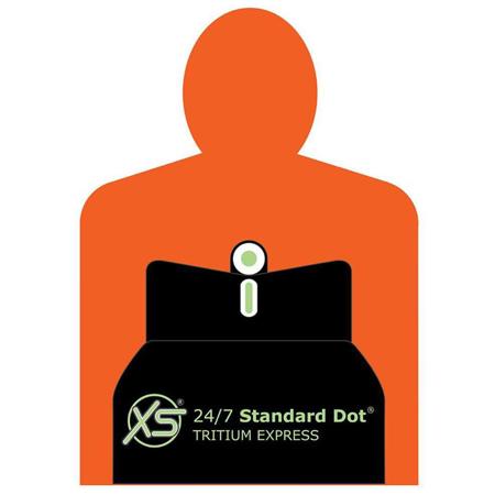 XS Sights DXT Standard Dot Sight Set for CZ P-07, P-09, Tritium Front & Rear