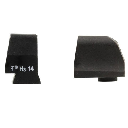 XS Sights 24/7 Big Dot Tritium Express High Sight Set, Suppressed Glocks