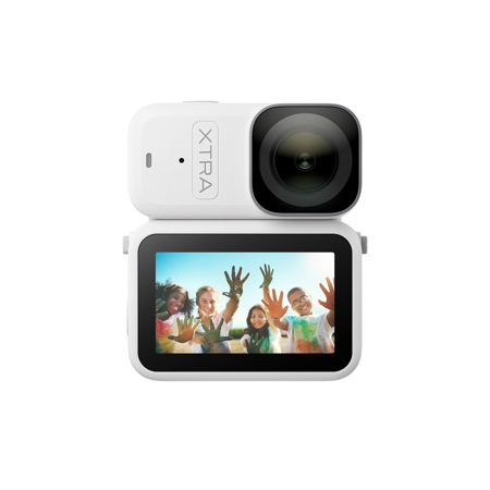 XTRA EDGE Atto 4K Action Camera, White