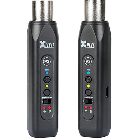 XVIVE P3 Stereo Bluetooth Audio Receiver, 2-Pack