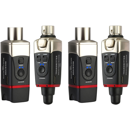 XVIVE U35 5.8GHz Dynamic Wireless Microphone System, 2-Pack