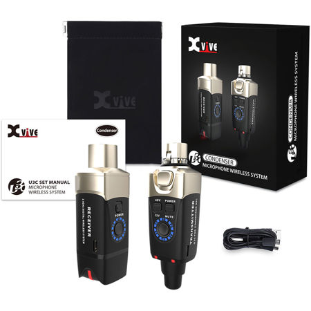 XVIVE U3C Condenser Microphone Wireless System XVIVE-U3C XVIVE U3C Condenser Microphone Wireless System XVIVE-U3C