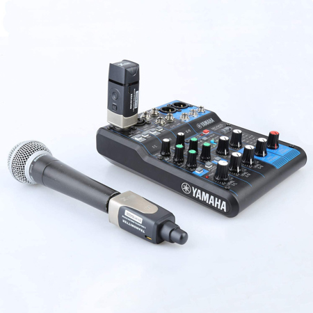 U3 2.4GHz Wireless Microphone System - XLR Transmitter & Receiver For Dynamic Mics & Cameras