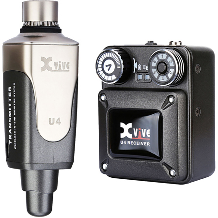 配信機器・PA機器・レコーディング機器 U4 XV-U4 IN-EAR MONITOR Wireless System Amazon.com: Xvive Audio U4 Wireless In-Ear Monitor System with One