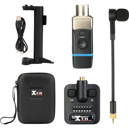 XVIVE U8 2.4GHz Acoustic Guitar Wireless System with Travel Case