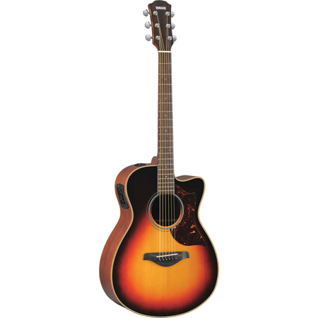 Yamaha AC1M Concert Size Cutaway Acoustic/Electric Guitar, Natural