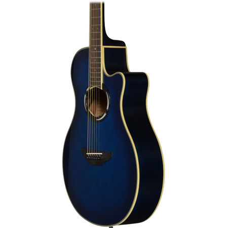 Yamaha APX500III Thinline Cutaway Acoustic-Electric Guitar, Oriental Blue Burst