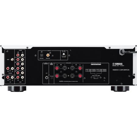 Yamaha A-S301 Integrated Amplifier, 150W Dynamic Power at 2 Ohms, 10Hz-100kHz Frequency Response, Black