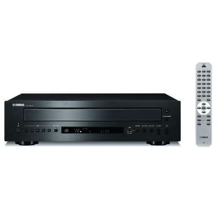 Yamaha CD-C603 5-Disc CD Changer with USB Playback, Black