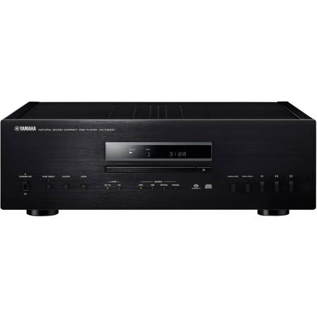 Yamaha CD-S3000 Natural Sound CD Player, 2Hz-50kHz (SACD) / 2Hz-20kHz (CD) Frequency Response, USB, Black