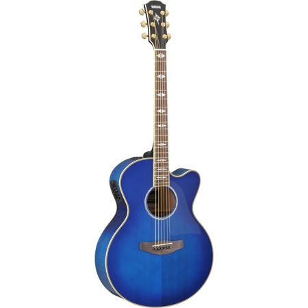Yamaha CPX1000 Medium-Jumbo Cutaway Acoustic-Electric Guitar, Ultra Marine