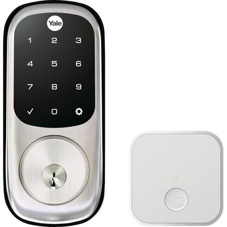Yale Assure Smart Lock Wi-Fi & Bluetooth w/Touchscreen & Deadbolt, Satin Nickel