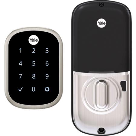 Yale Assure Touchscreen Keypad Smart Lock Deadbolt with Wi-FI and Bluetooth, Satin Nickel