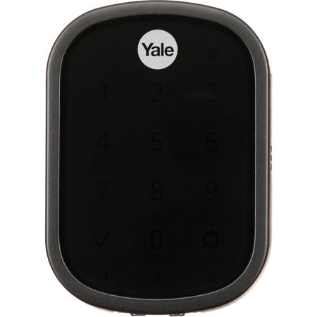 Yale Assure Touchscreen Smart Lock Deadbolt, Black Suede