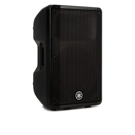 Yamaha DBR12 12" 2-Way Bass-Reflex Bi-Amplified Powered Loudspeaker, Single