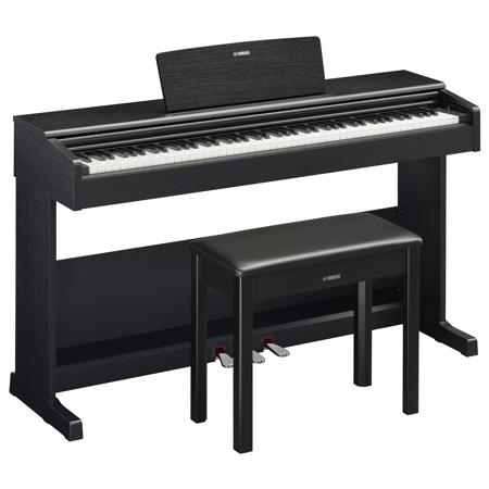 Yamaha Arius YDP-105 88-Key Traditional Console Digital Piano with Bench, Black Walnut