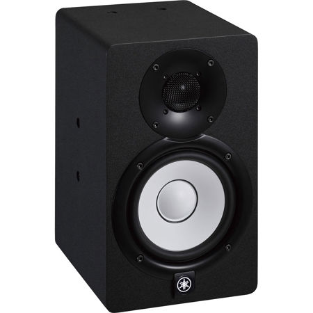 Yamaha HS5I 2-Way Active Bass-Reflex Bi-Amped Powered Studio Monitor with 5" Cone Woofer, 70W Peak, Black, Single