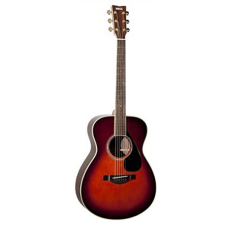 Yamaha LS6 Concert Size Acoustic Guitar with Form Case, Tobacco Brown Sunburst