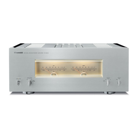 Yamaha M-5000 800W Stereo Power Amplifier, Silver