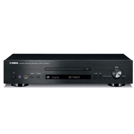 Yamaha CD-N500 CD Player with Network Audio Player, Black