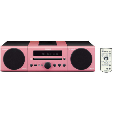 Yamaha MCR040DPI(PINK) Bookshelf Micro Component System