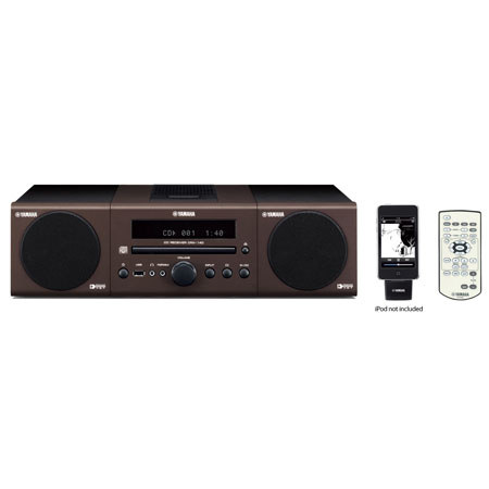 Yamaha MCR140BR(BROWN) Bookshelf Micro Component System
