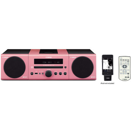 Yamaha MCR140PI(PINK) Bookshelf Micro Component System
