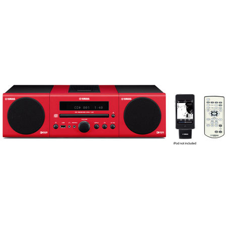 Yamaha MCR140RE(RED) Bookshelf Micro Component System