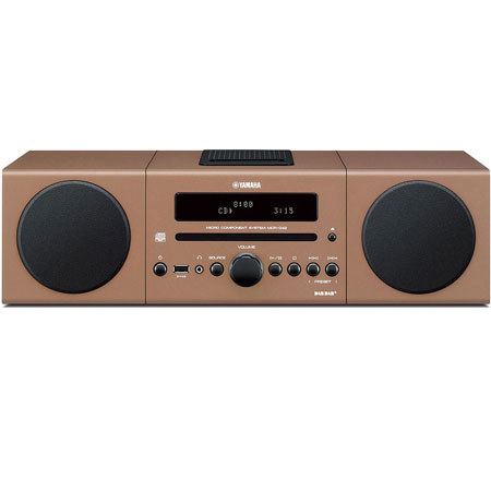 Yamaha MCR-042 Bookshelf Micro Component System, Brown