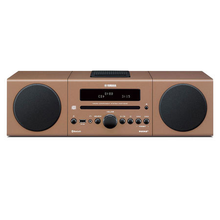 Yamaha MCR-B142 Bookshelf Micro Component System, Brown