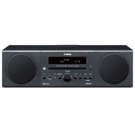 Yamaha MCR-B142 Bookshelf Micro Component System, Dark Gray
