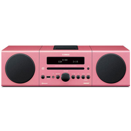 Yamaha MCR-B142 Bookshelf Micro Component System, Pink