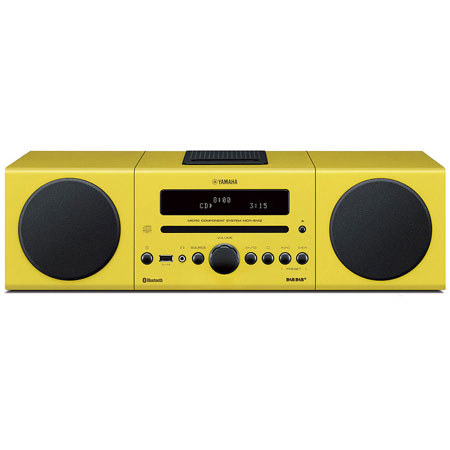 Yamaha MCR-B142 Bookshelf Micro Component System, Yellow