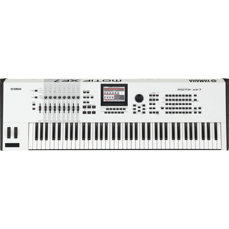 Yamaha MOTIF XF7 シンセサイザー 76キー Yamaha MOTIF XF7 WH - Workstation Keyboard MOTIFXF7 WH B&H Photo