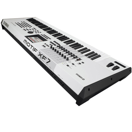 Yamaha MOTIF XF7 WH 76-Key Music Production Synthesizer, White