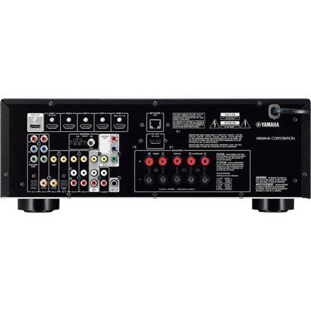 Yamaha RXV475BL 5.1 Channel Network AV Receiver