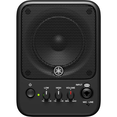 Yamaha MS101-4 Bass-Reflex Full Range Powered Monitor Speaker MS101-4