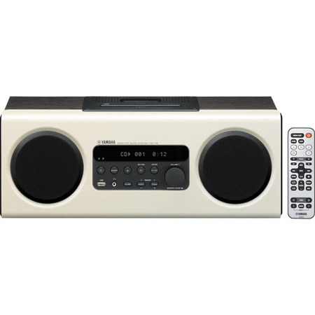 Yamaha TSX-112 All-in-One Desktop Audio System, White