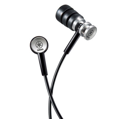 Yamaha EPH-100 In-Ear Stereo Headphones, Silver